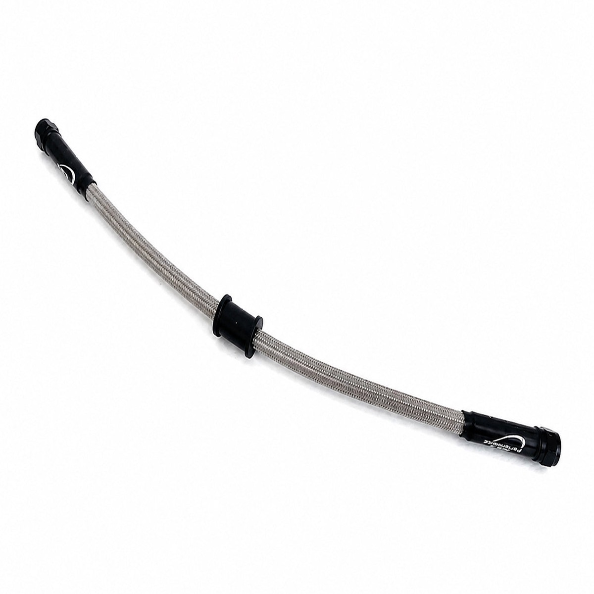 AS3 VENHILL POWERHOSE PLUS BRAIDED BRAKE LINE HOSE LENGTH 175MM-1025MM SILVER