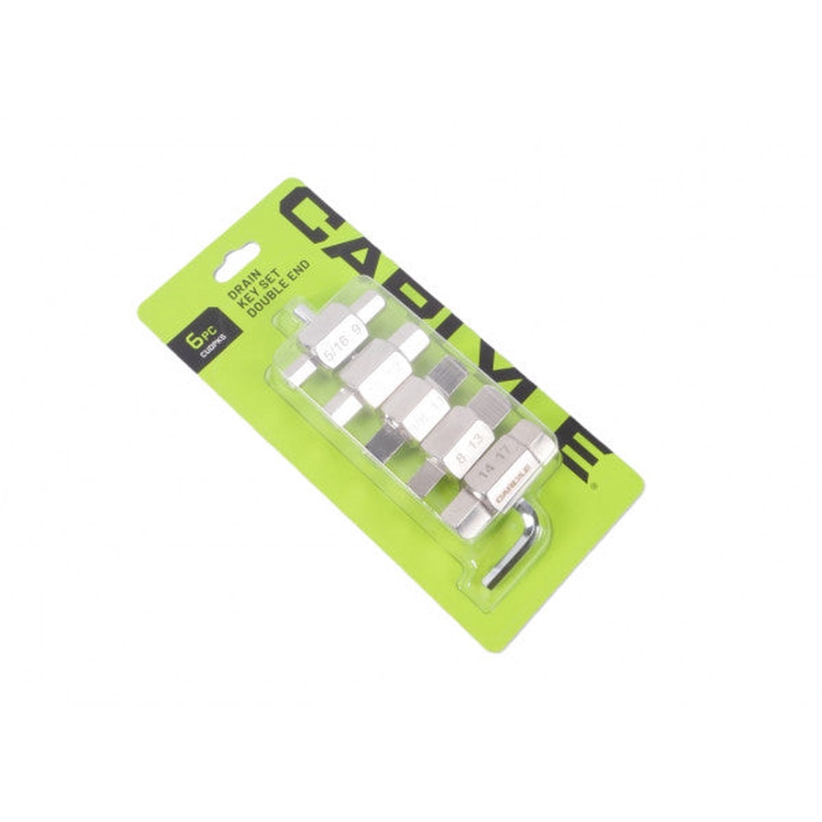 Carlyle Hand Tools 6Pc Drain Key Set Double End - CUDPKS