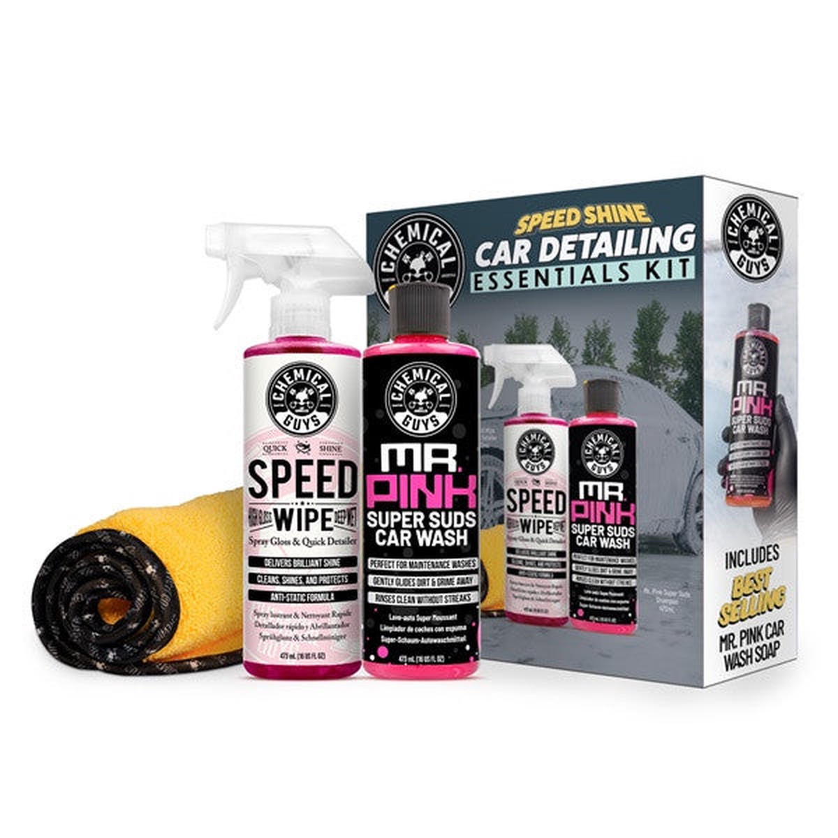 Chemical Guys Speed Shine Car Detailing Kit - HOL450