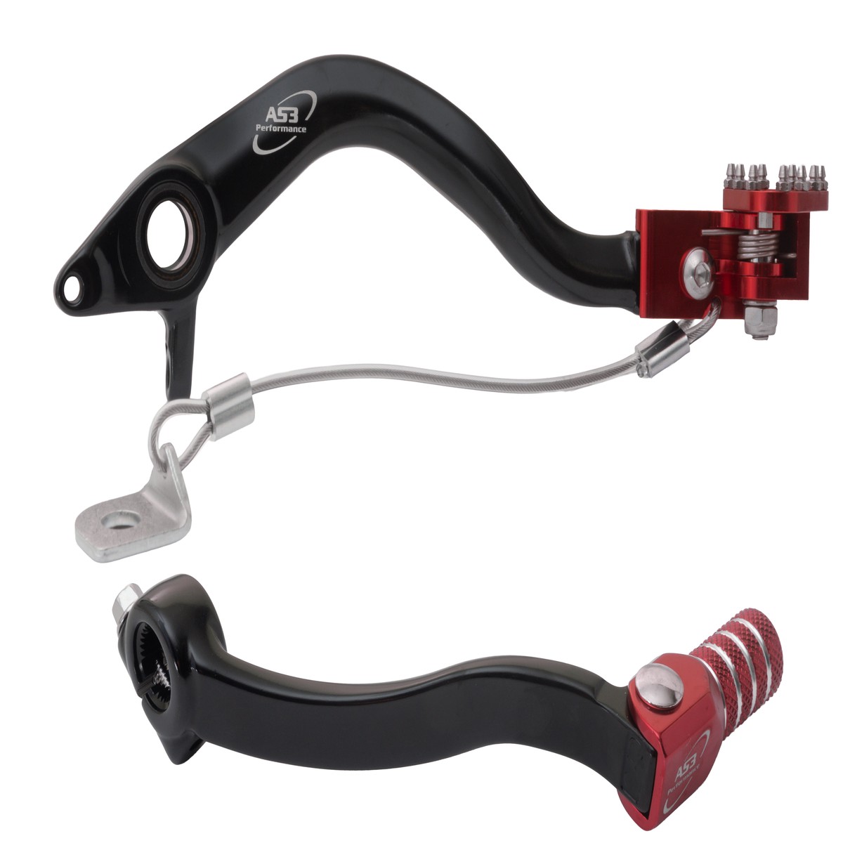DUCATI DESMO 450 MX 2025-2026 AS3 GEAR LEVER & REAR BRAKE PEDAL