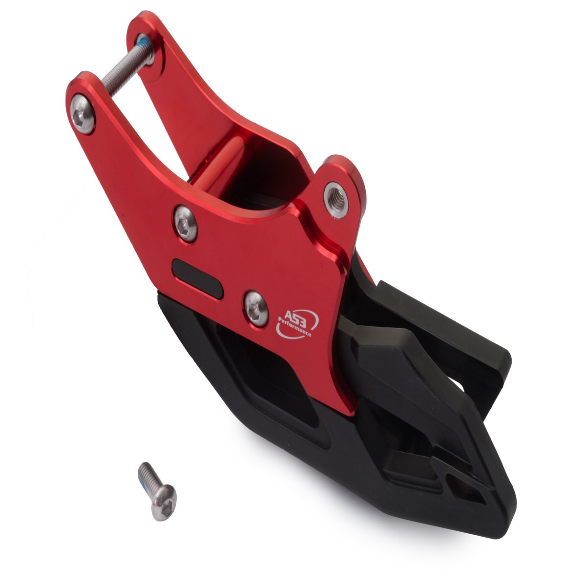 DUCATI DESMO 450 MX 2025-2026 AS3 PERFORMANCE CHAIN GUIDE RED