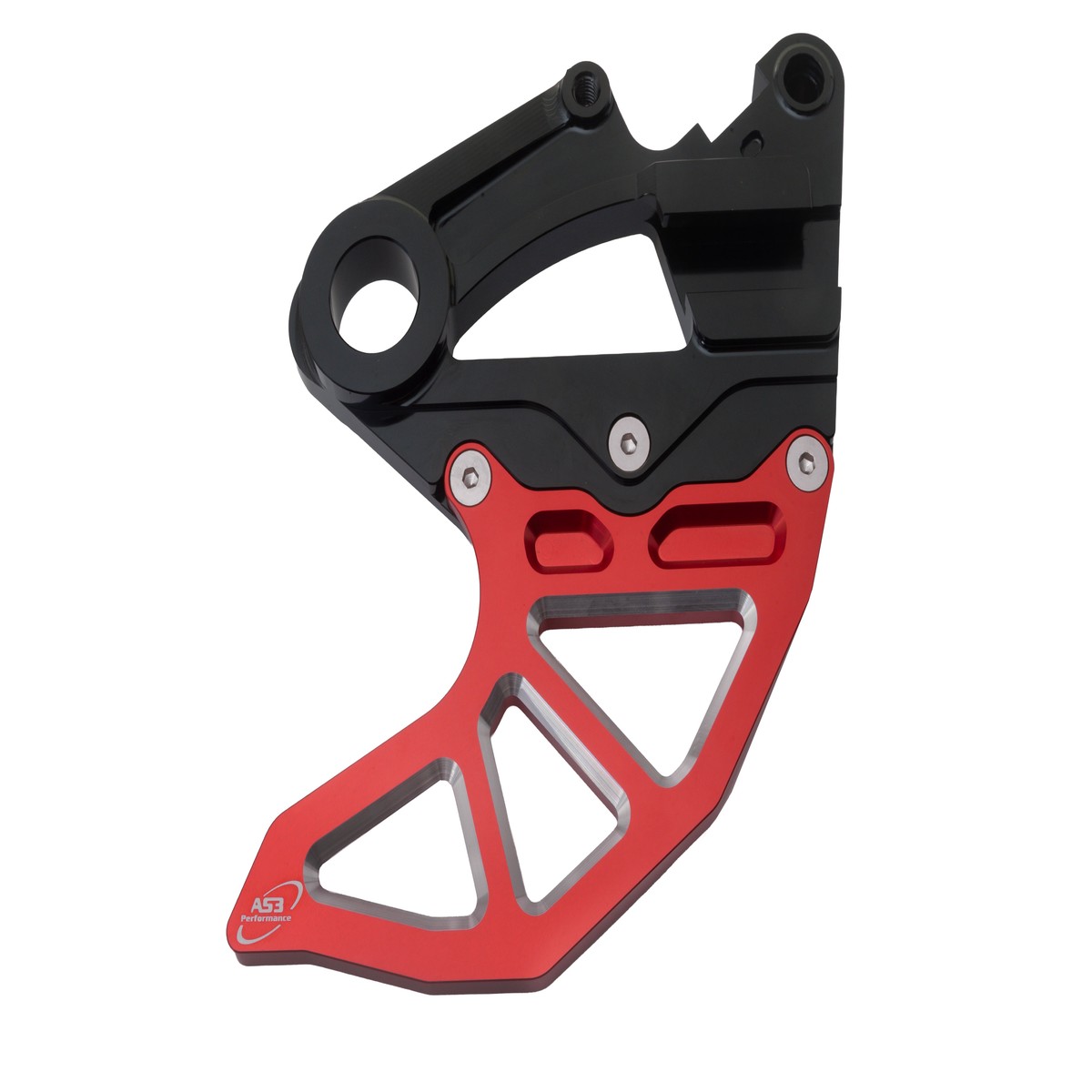 DUCATI DESMO 450 MX 2025-2026 AS3 REAR BRAKE DISC GUARD RED