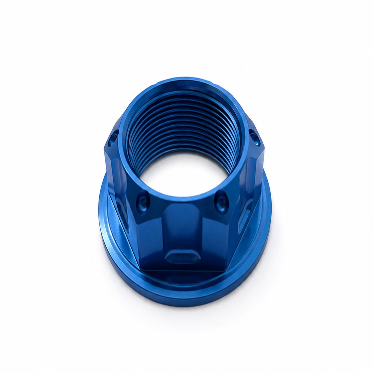 HONDA CRF 1000 L AFRICA TWIN 2016-2019 AS3 TOP YOKE STEERING STEM NUT BLUE