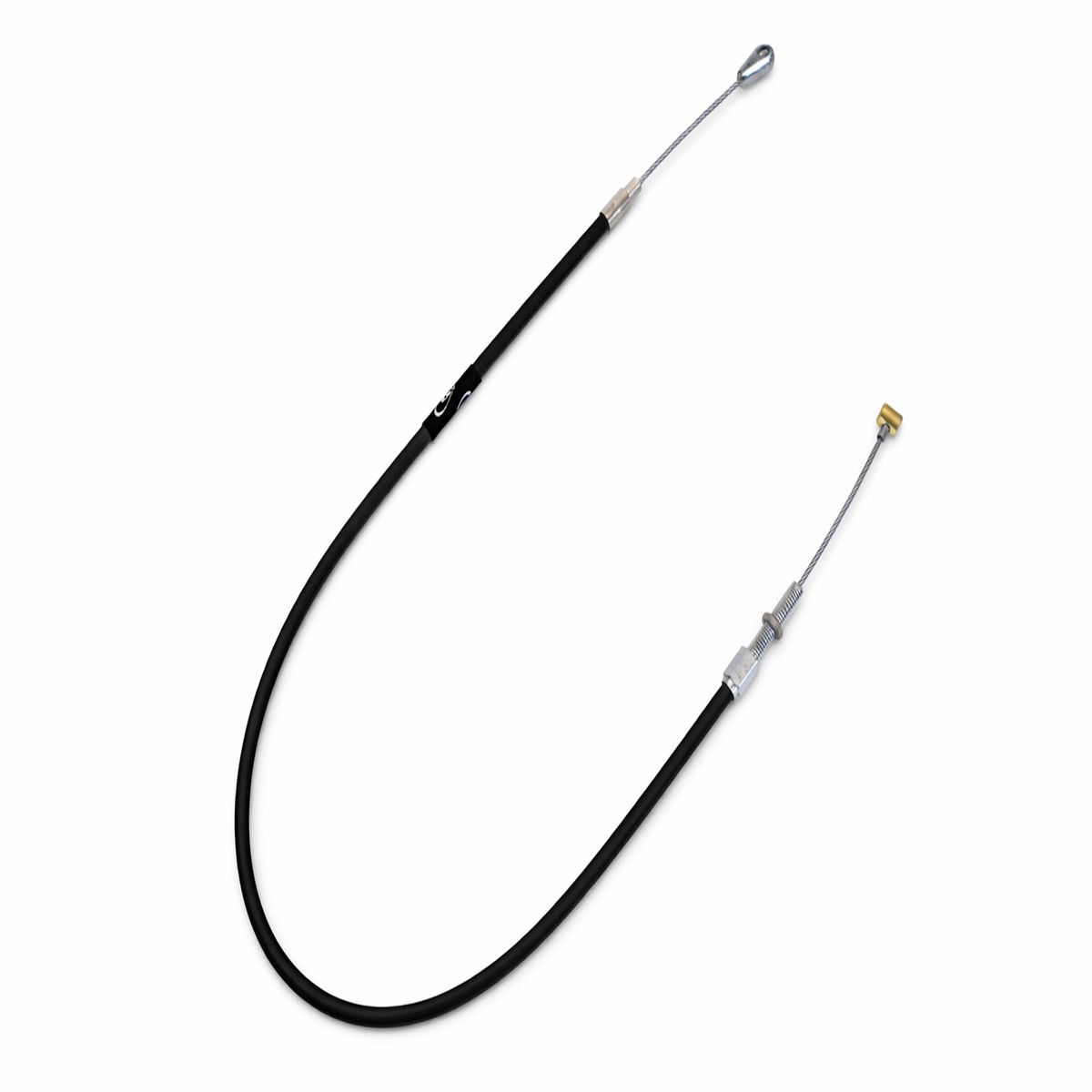 KTM 50 SX SENIOR ADVENTURE 2002-2005 50 SX MINI PRO SENIOR LC 2001-2003 AS3 VENHILL FEATHERLIGHT REAR BRAKE CABLE (FOOT BRAKE) BLACK
