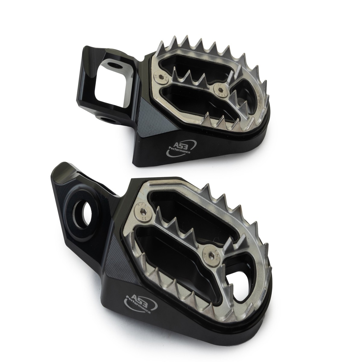 KTM 85 SX 2025-2027 AS3 FACTORY SERIES WIDE FOOT PEGS BLACK