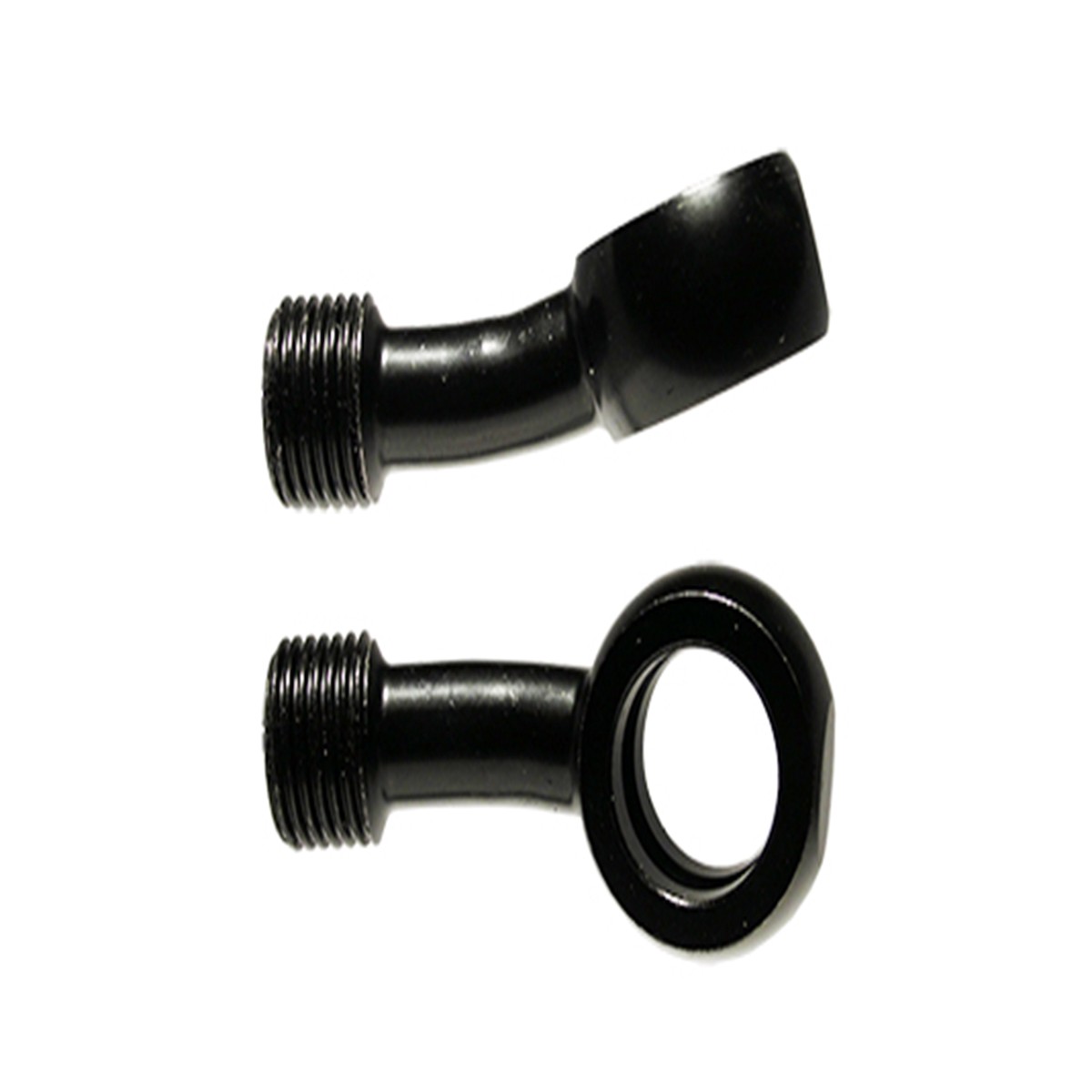 M10 20 DEGREES + 20 DEGREES LEFT BANJO FOR AS3 VENHILL BRAKE AND CLUTCH LINES BLACK