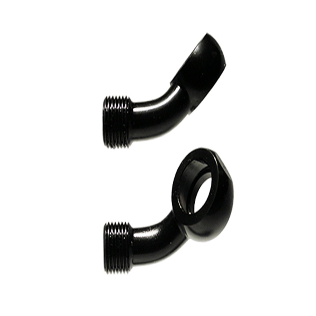 M10 45 DEGREES + 25 DEGREES RIGHT BANJO FOR AS3 VENHILL BRAKE AND CLUTCH LINES BLACK
