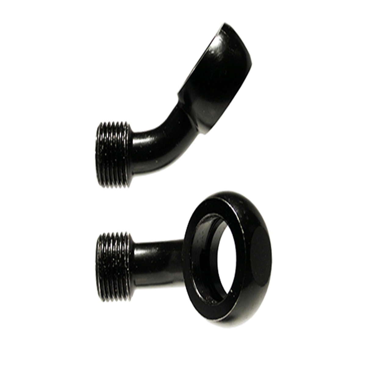 M10 45 DEGREES BANJO FOR AS3 VENHILL BRAKE AND CLUTCH LINES BLACK