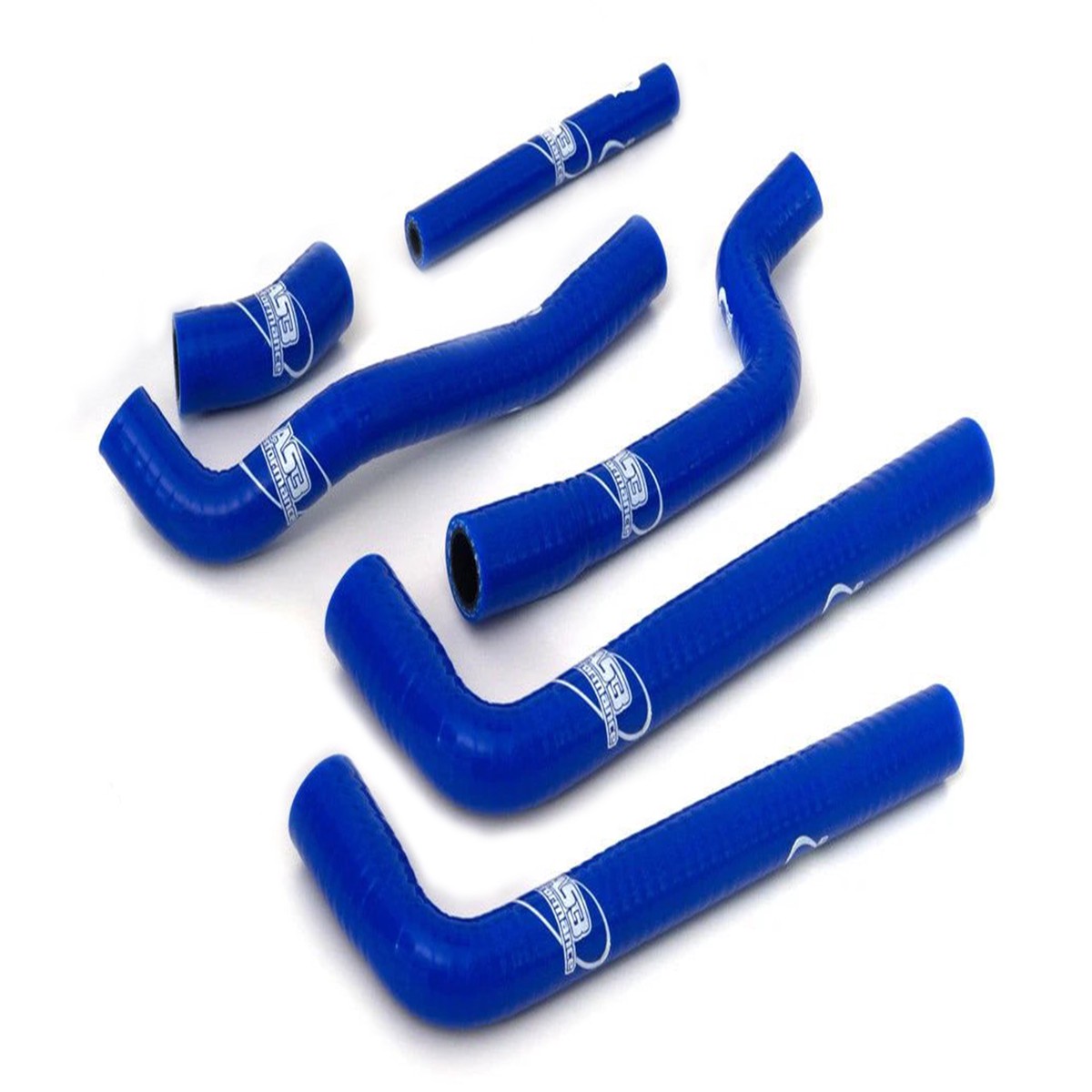 RIEJU MR 200 250 300 PRO 2021-2023 AS3 PERFORMANCE SILICONE RADIATOR HOSES (THERMOSTAT BYPASS KIT) BLUE