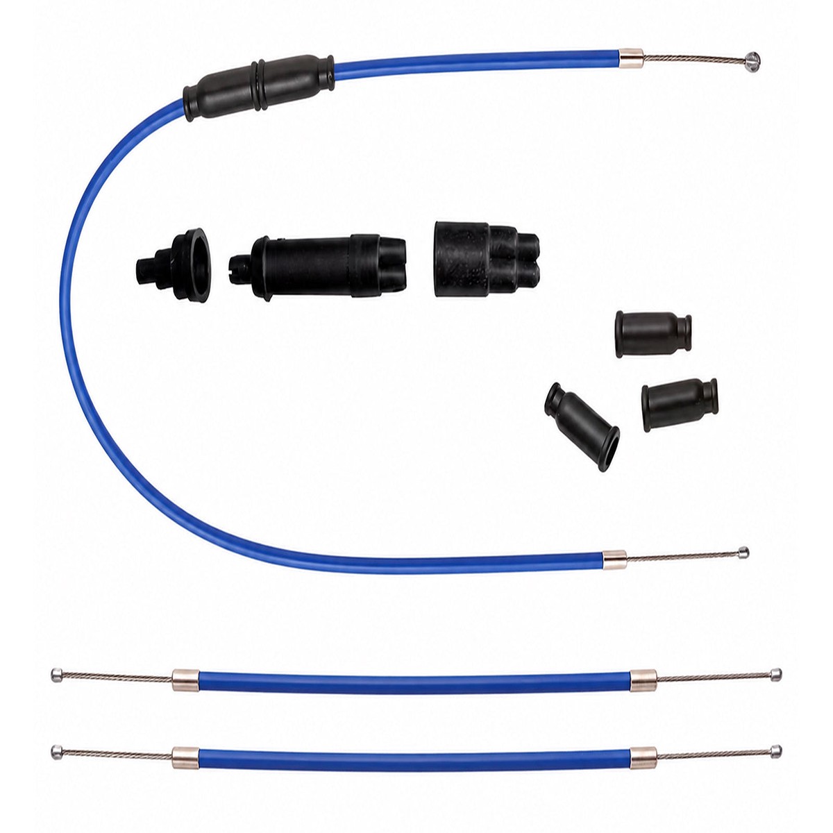 SHERCO ENDURO 50 2007-2018 SM 50 2007-2025 AS3 VENHILL FEATHERLIGHT THROTTLE CABLES BLUE
