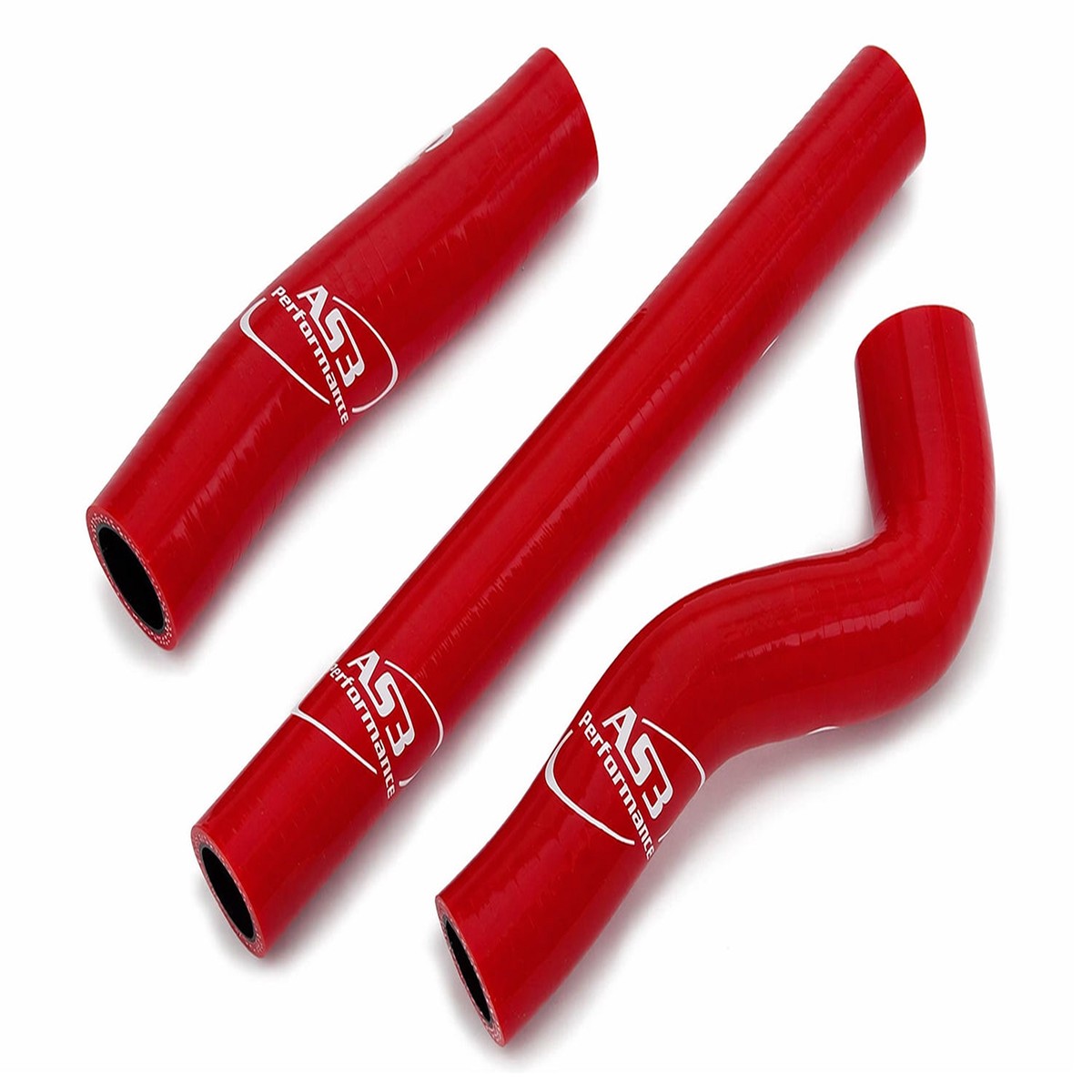 GAS GAS MC 125 2021-2023 AS3 PERFORMANCE SILICONE RADIATOR HOSES RED