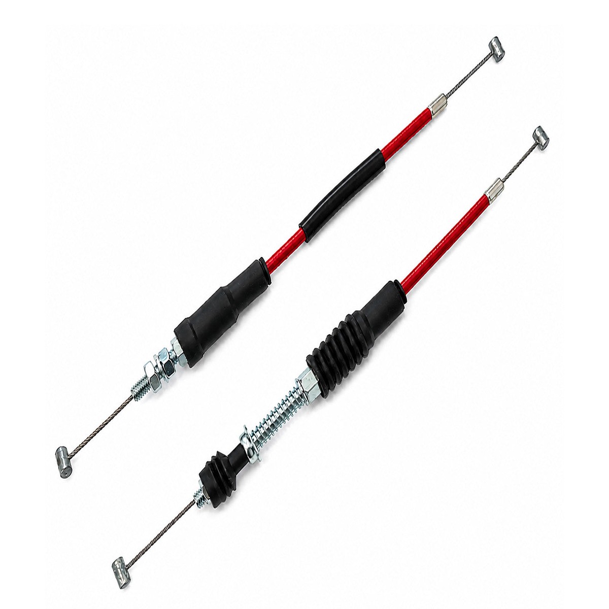 HONDA CR 250 2005-2007 AS3 VENHILL POWER VALVE CABLES RED