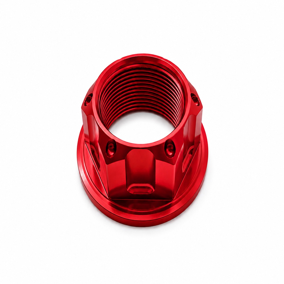 HONDA CRF 1000 L AFRICA TWIN 2016-2019 AS3 TOP YOKE STEERING STEM NUT RED