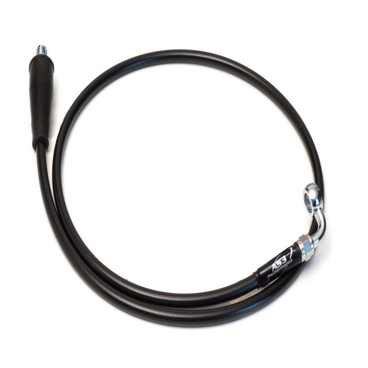 HUSQVARNA TC 85 2025-2026 AS3 VENHILL BRAIDED CLUTCH LINE HOSE BLACK
