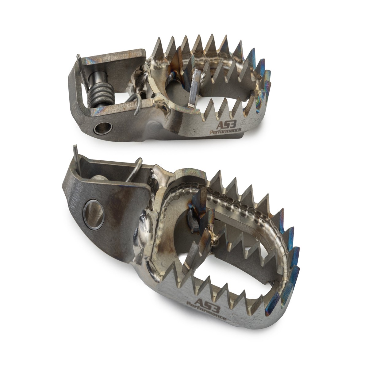 STARK VARG 2023-2024 AS3 TITANIUM WIDE FOOT PEGS