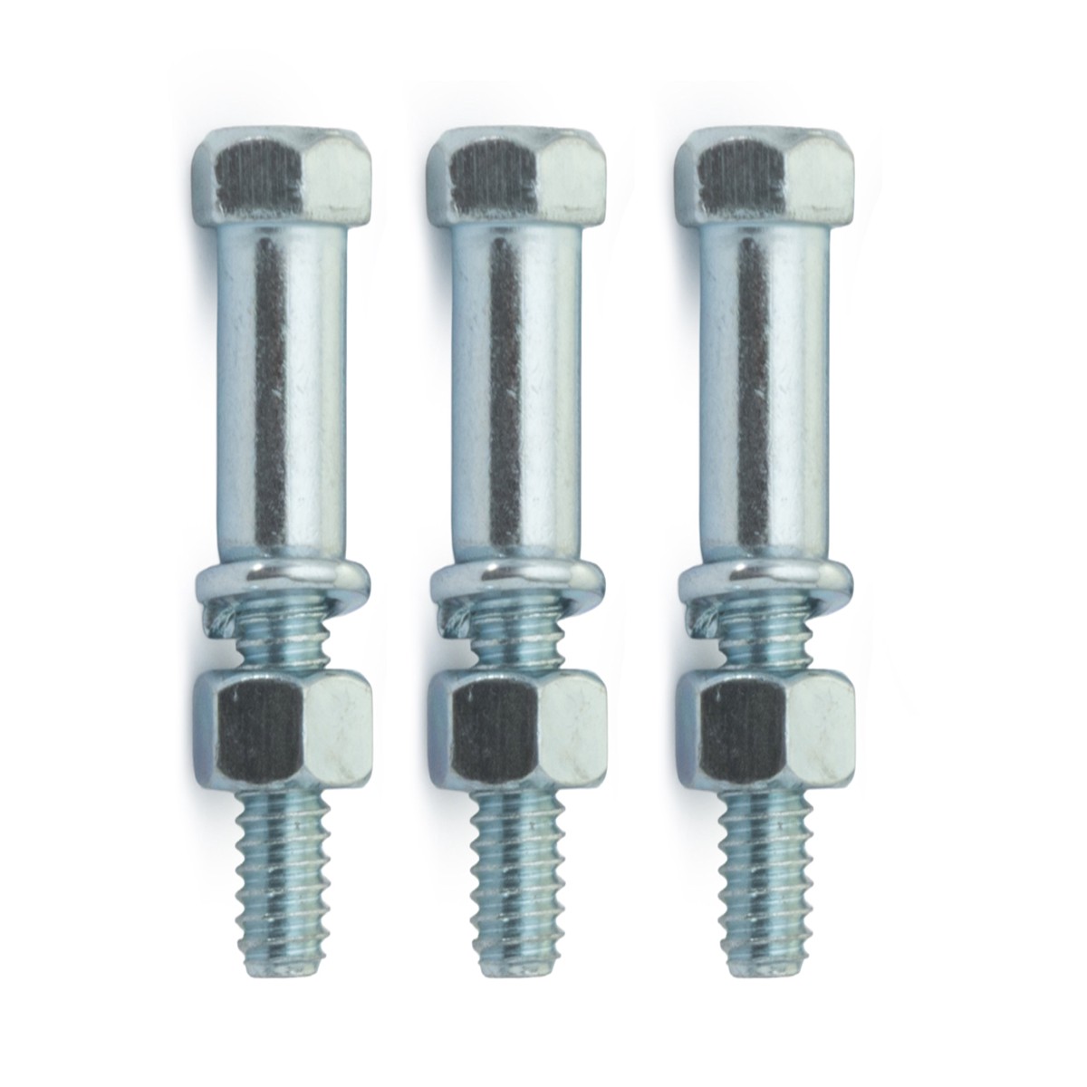 AS3 PERFORMANCE CLUTCH LEVER PIVOT PINS 8MM SHANK 6MM THREAD 30MM LONG