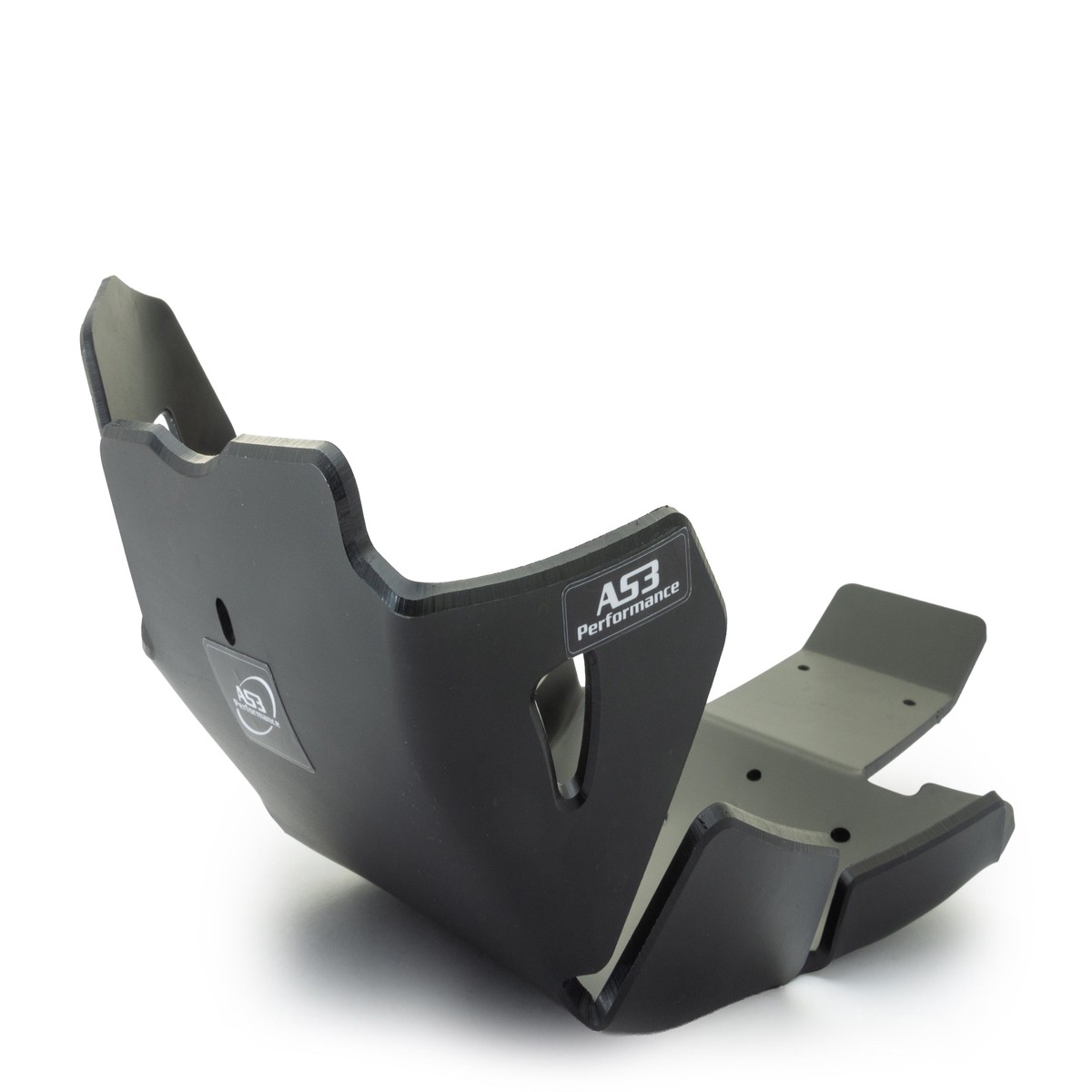BETA 125 200 RR 2026 AS3 DTC PLASTIC SKID PLATE AND LINKAGE GUARD BLACK
