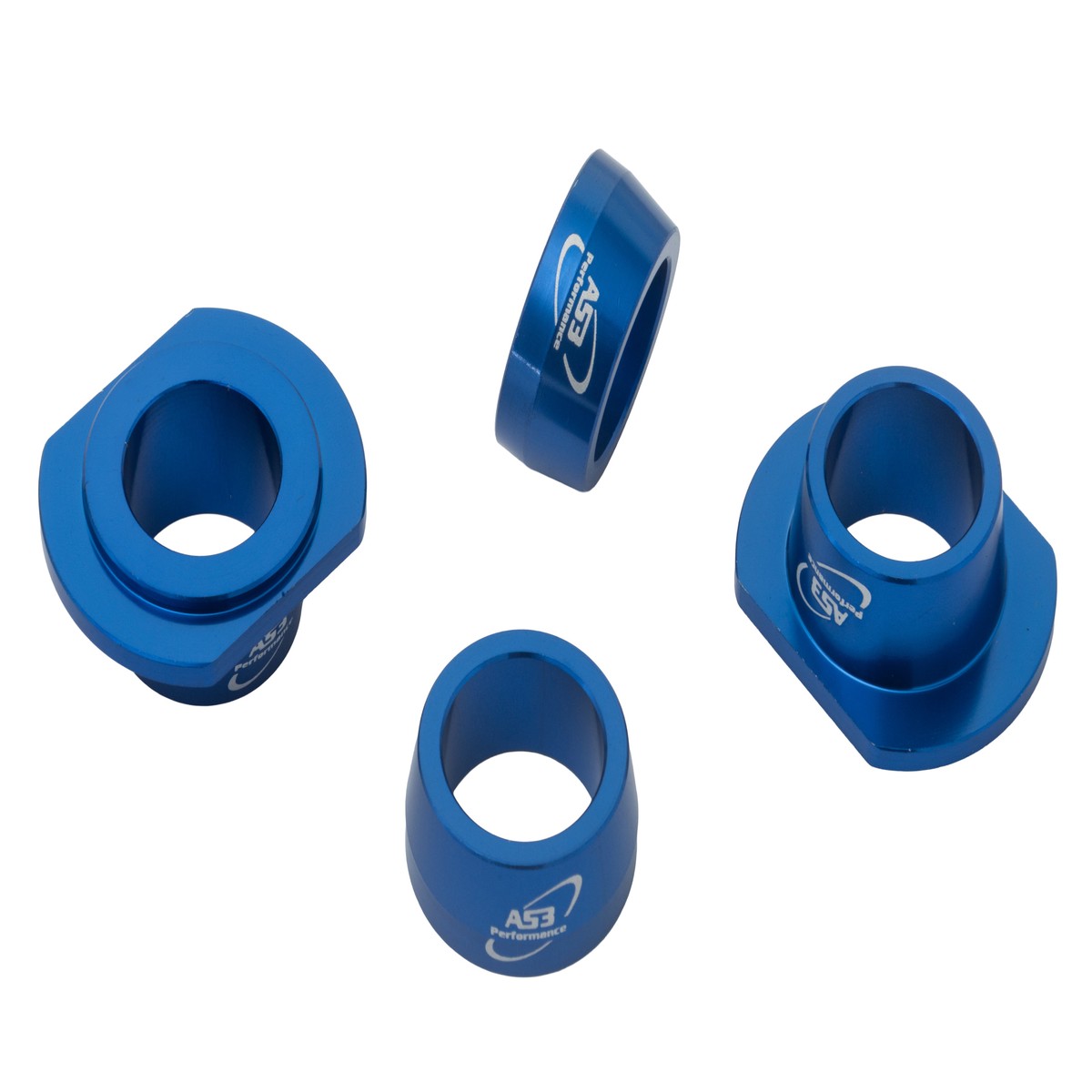HUSQVARNA TC TX FC FX 125 250 300 350 450 2023-2025 TE FE 150-501 2024-2025 AS3 BAR MOUNT CLAMP YOKE CONES SPACERS BLUE