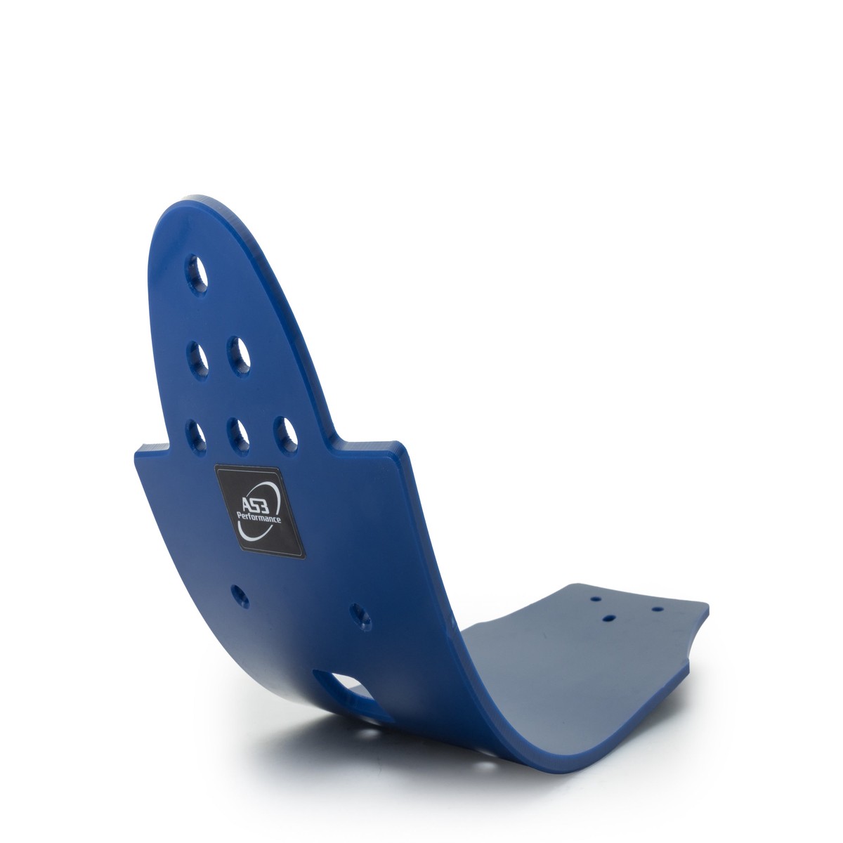 YAMAHA YZ 450 F 2010-2013 AS3 DTC PLASTIC SKID PLATE SUMP GUARD BLUE