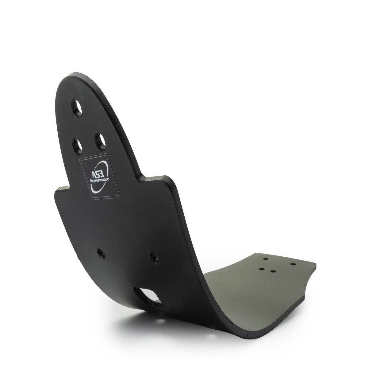 YAMAHA YZ 450 F 2014-2017 AS3 DTC PLASTIC SKID PLATE SUMP GUARD BLACK