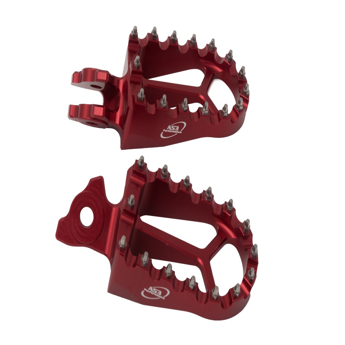 SUR-RON LIGHT BEE 2018-2024 AS3 RACING SERIES WIDE FOOT PEGS RED