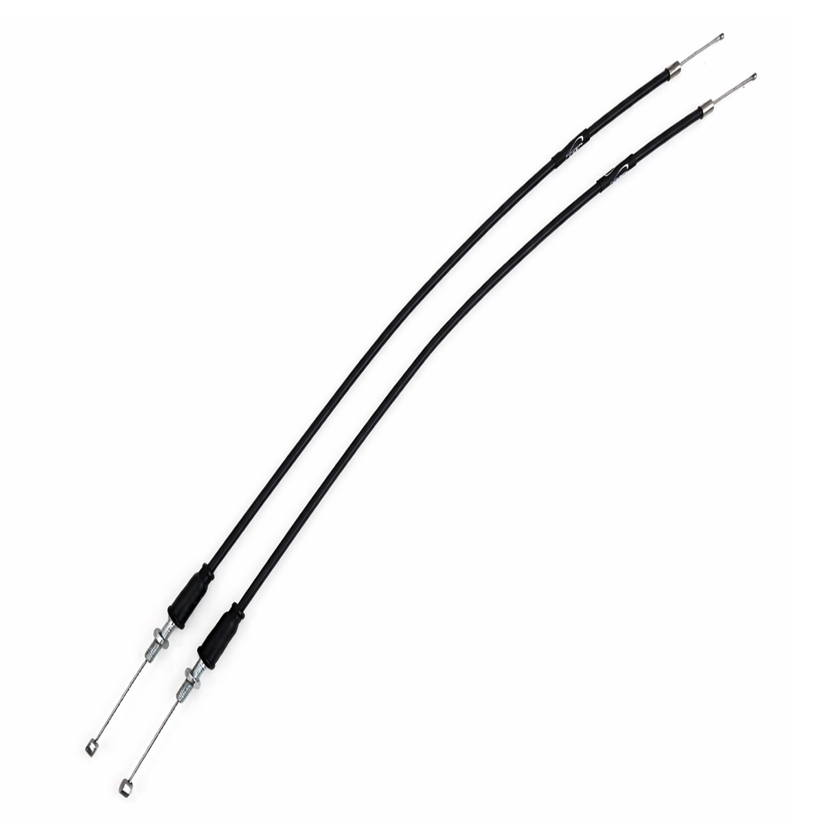 BMW R45 1981-1985 R65 1981-1985 R100 1981-1984 AS3 VENHILL FEATHERLIGHT CHOKE CABLES BLACK