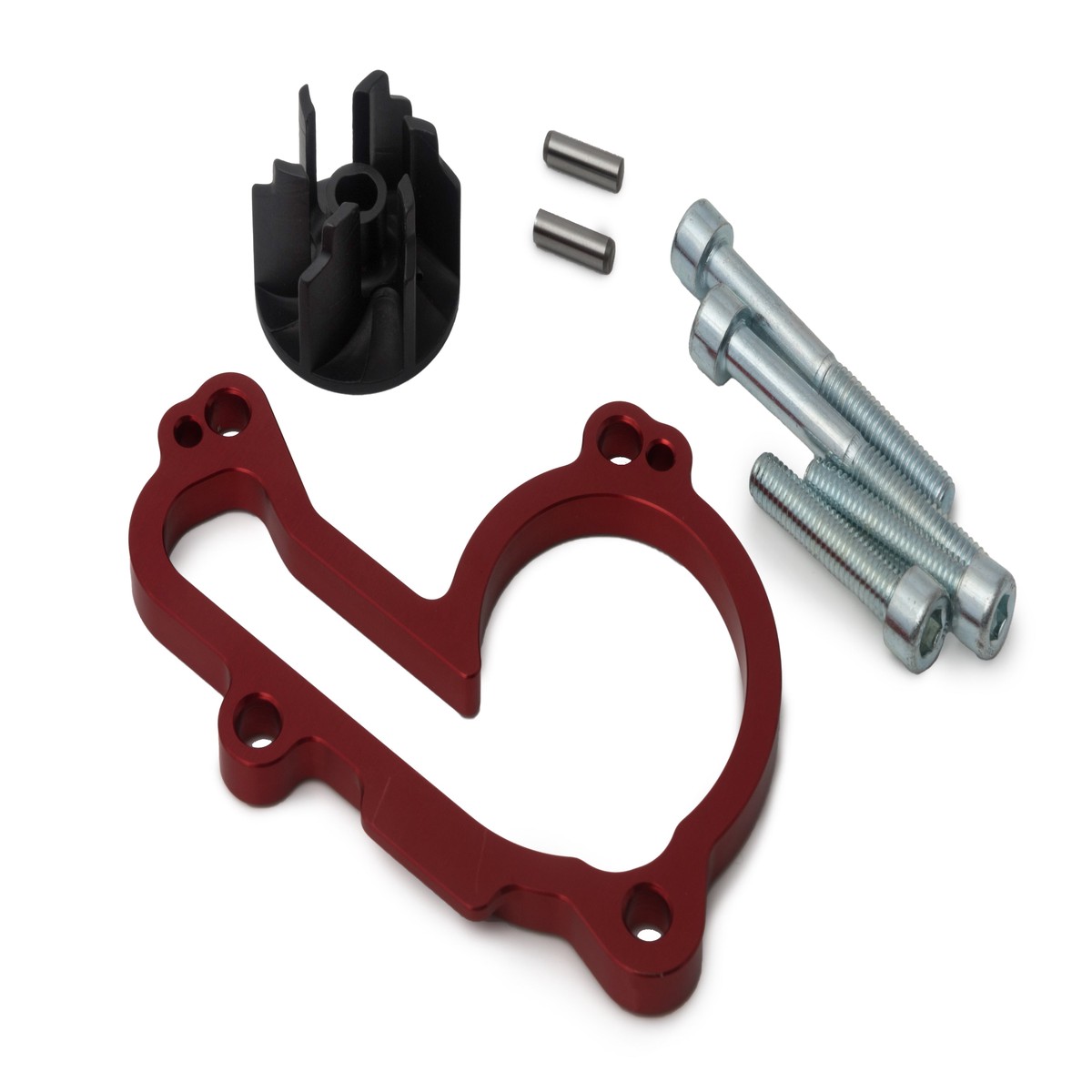 GAS GAS MC EC EX 250 350 F 2021-2023 AS3 OVERSIZED WATER PUMP IMPELLER COOLER KIT RED