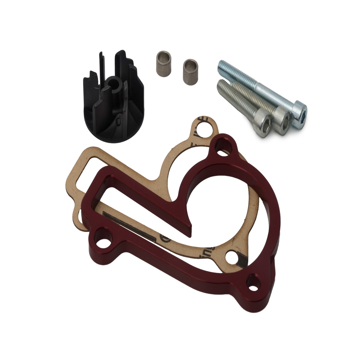 GAS GAS MC EC EX ES 250 350 F 2024 AS3 OVERSIZED WATER PUMP IMPELLER COOLER KIT RED