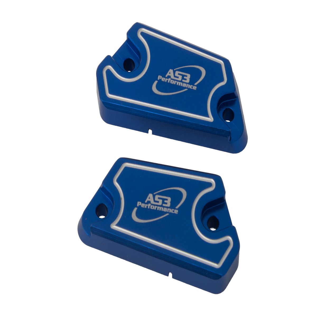 SUR-RON LIGHT BEE 2018-2024 AS3 FRONT & REAR BRAKE RESERVOIR COVERS BLUE
