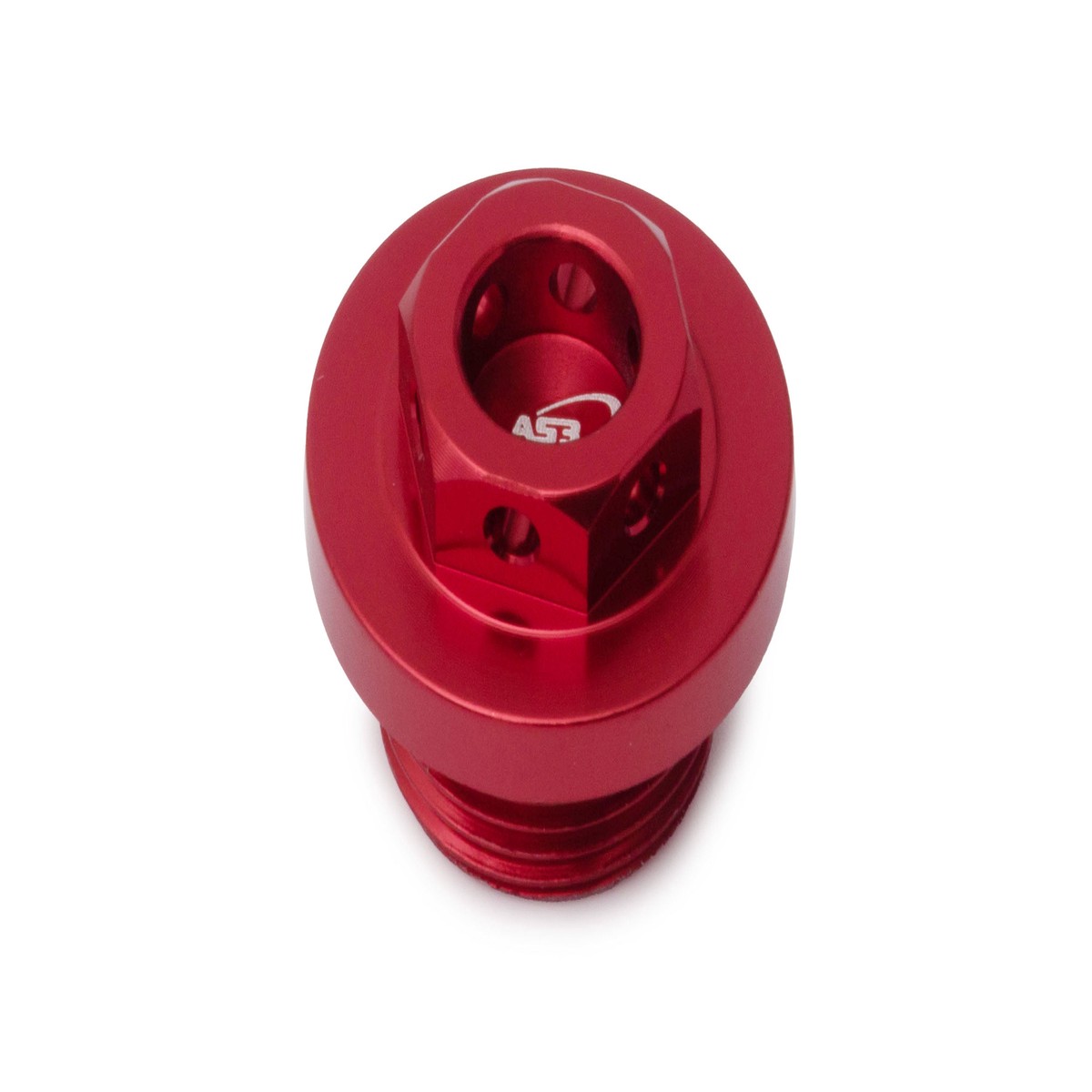 SUZUKI RMZ 250 2004-2006 AS3 ALUMINIUM OIL FILLER PLUG RED