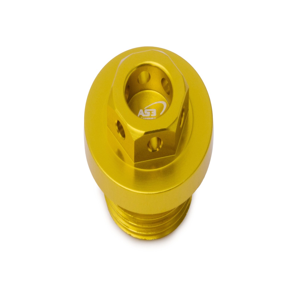 SUZUKI RMZ 250 2004-2006 AS3 ALUMINIUM OIL FILLER PLUG YELLOW
