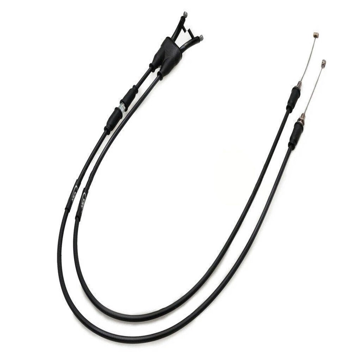 YAMAHA YZF 600 R6 5EB 1999-2002 AS3 VENHILL FEATHERLIGHT THROTTLE CABLES BLACK