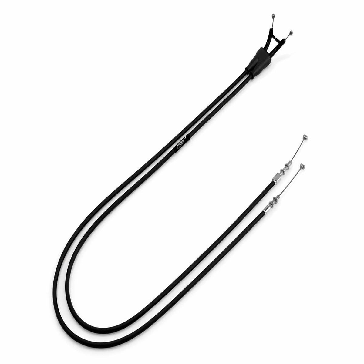 YAMAHA XT 500 E 1995-1996 XT 600 E 1996-2002 AS3 VENHILL FEATHERLIGHT THROTTLE CABLES BLACK