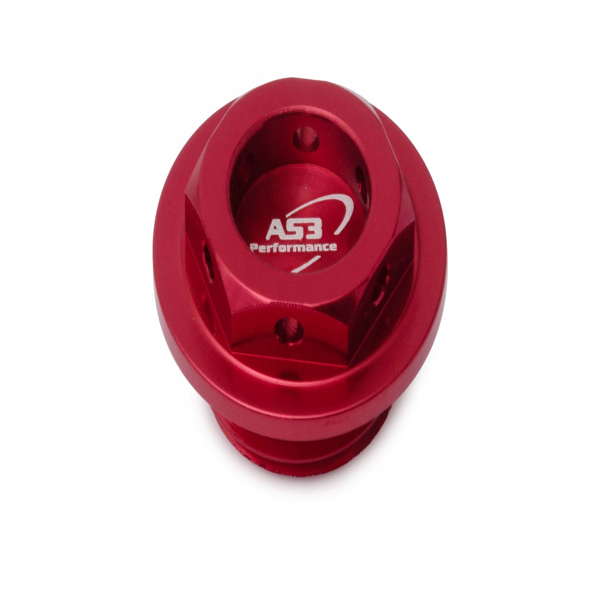YAMAHA YZ 65 85 125 250 YZ WR 250 450 F 1999-2023 AS3 ALUMINIUM OIL FILLER PLUG RED