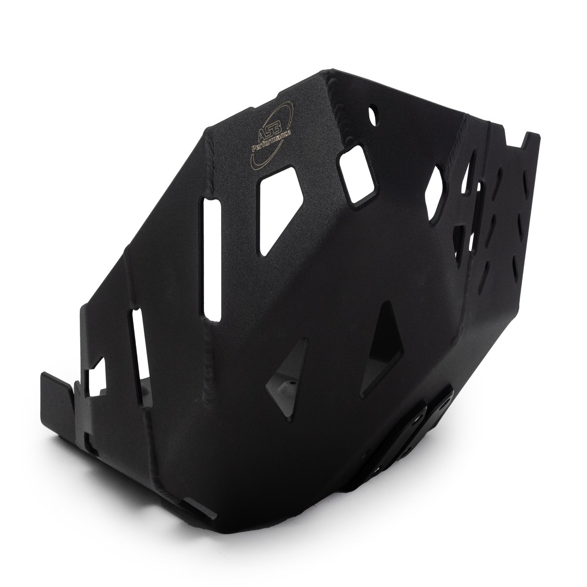 APRILIA TUAREG 660 2022-2025 AS3 ALUMINIUM SKID PLATE SUMP BASH GUARD BLACK