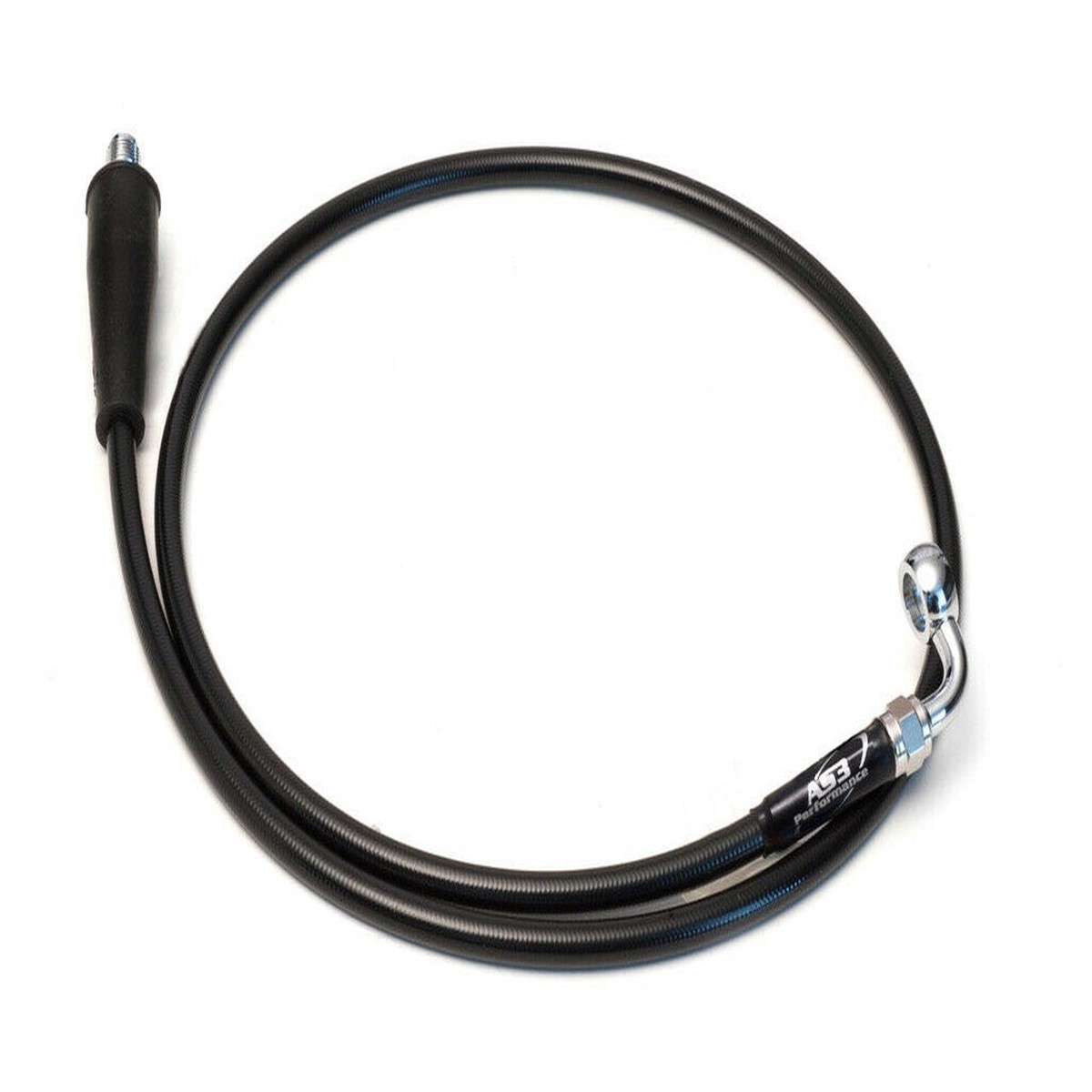 AJP PR7 650 ADVENTURE 2021-2022 AS3 VENHILL BRAIDED CLUTCH LINE HOSE BLACK