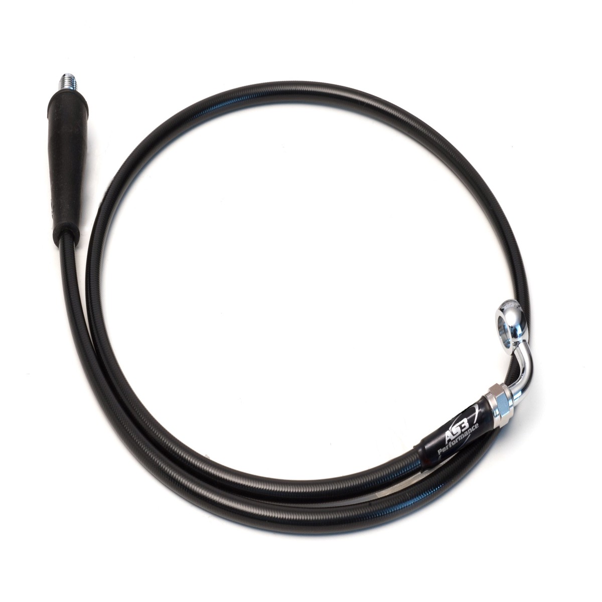 AJP SPR 125 240 2022 AS3 VENHILL FRONT BRAKE LINE HOSE BLACK
