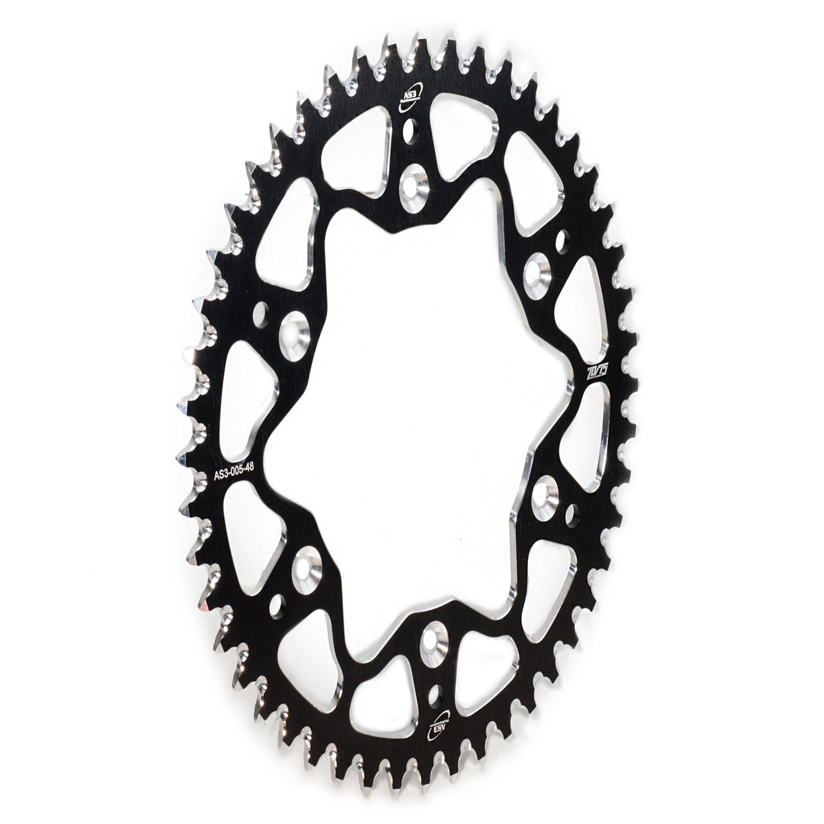 AJP SPR 240 2022 AS3 7075 ALUMINIUM REAR SPROCKET 520 49T BLACK