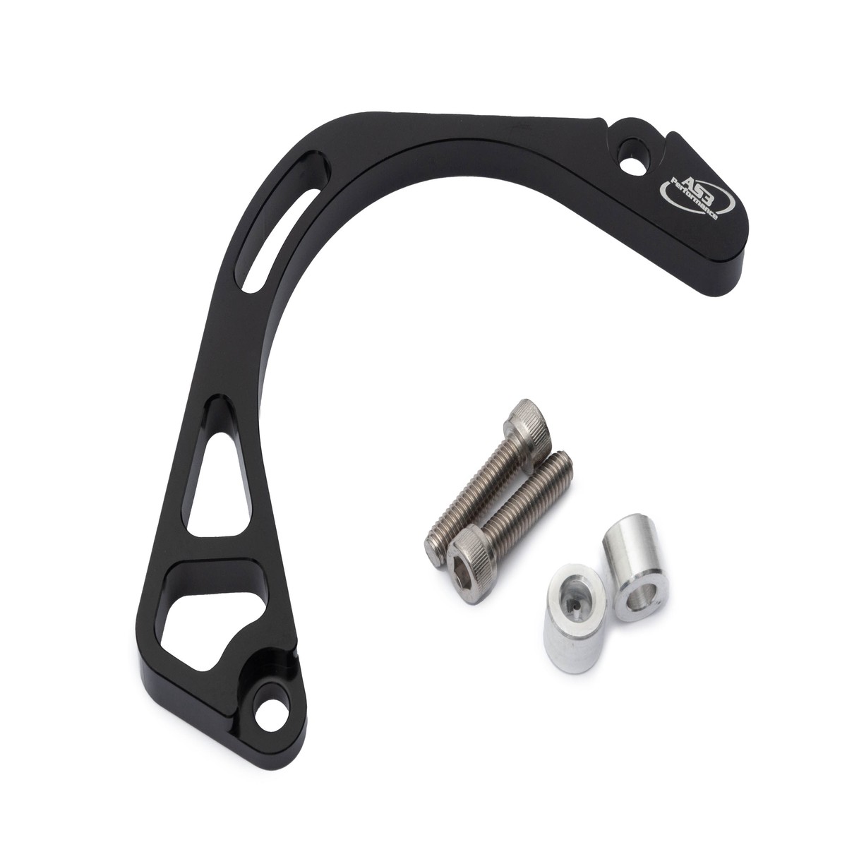 YAMAHA YFM 660 R RAPTOR 2001-2006 AS3 ALUMINIUM CASE SAVER BLACK