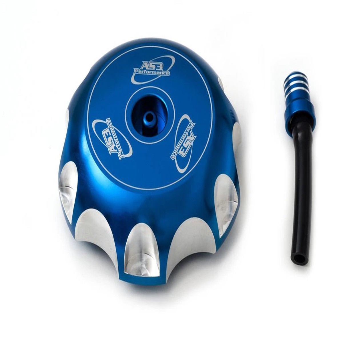 YAMAHA YFZ 450 2004-2023 AS3 ALUMINIUM PETROL FUEL GAS CAP BLUE