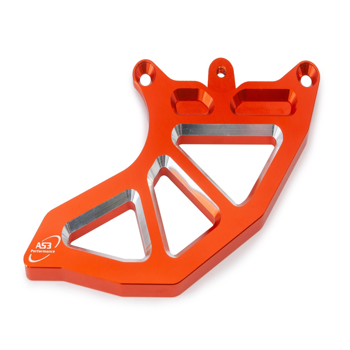 AS3 PERFORMANCE REPLACEMENT REAR BRAKE DISC GUARD FIN ORANGE
