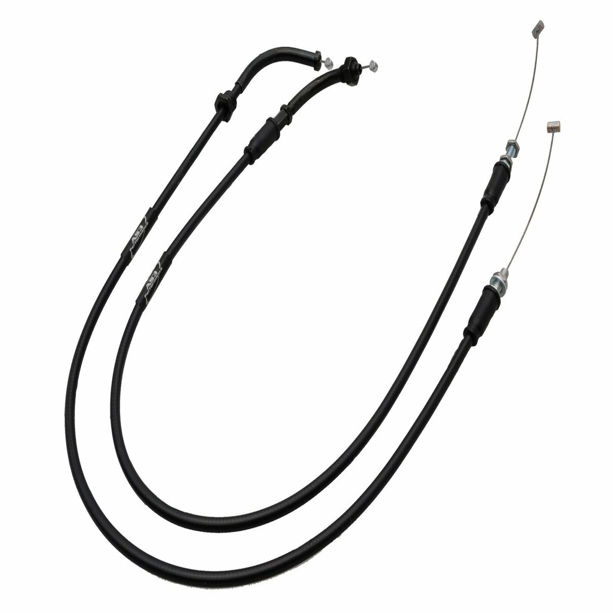 HONDA CB 300 R 2019-2020 CBF 300 N 2021-2022 AS3 VENHILL FEATHERLIGHT THROTTLE CABLES BLACK