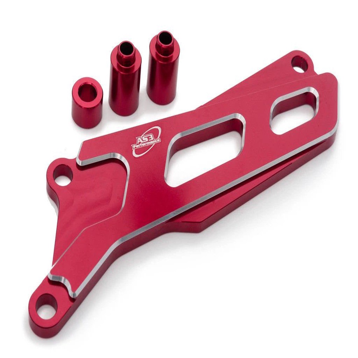 RIEJU MR 300 2021 AS3 PERFORMANCE ALUMINIUM FRONT SPROCKET GUARD COVER RED