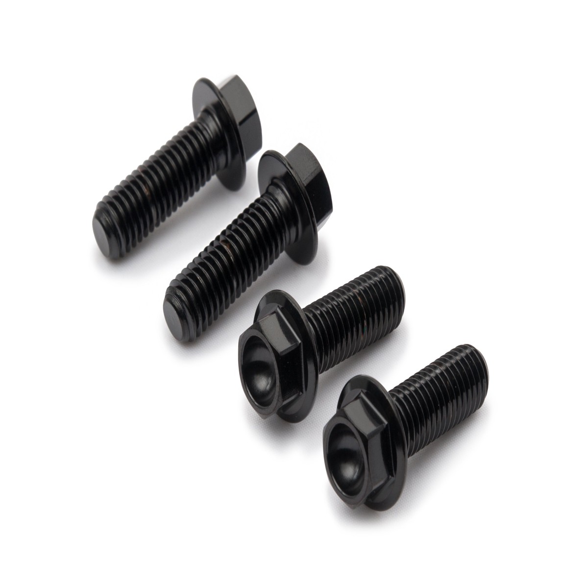 APRILIA SL 1000 FALCO 1999-2005 AS3 STAINLESS REAR FOOT REST MOUNT BOLTS BLACK