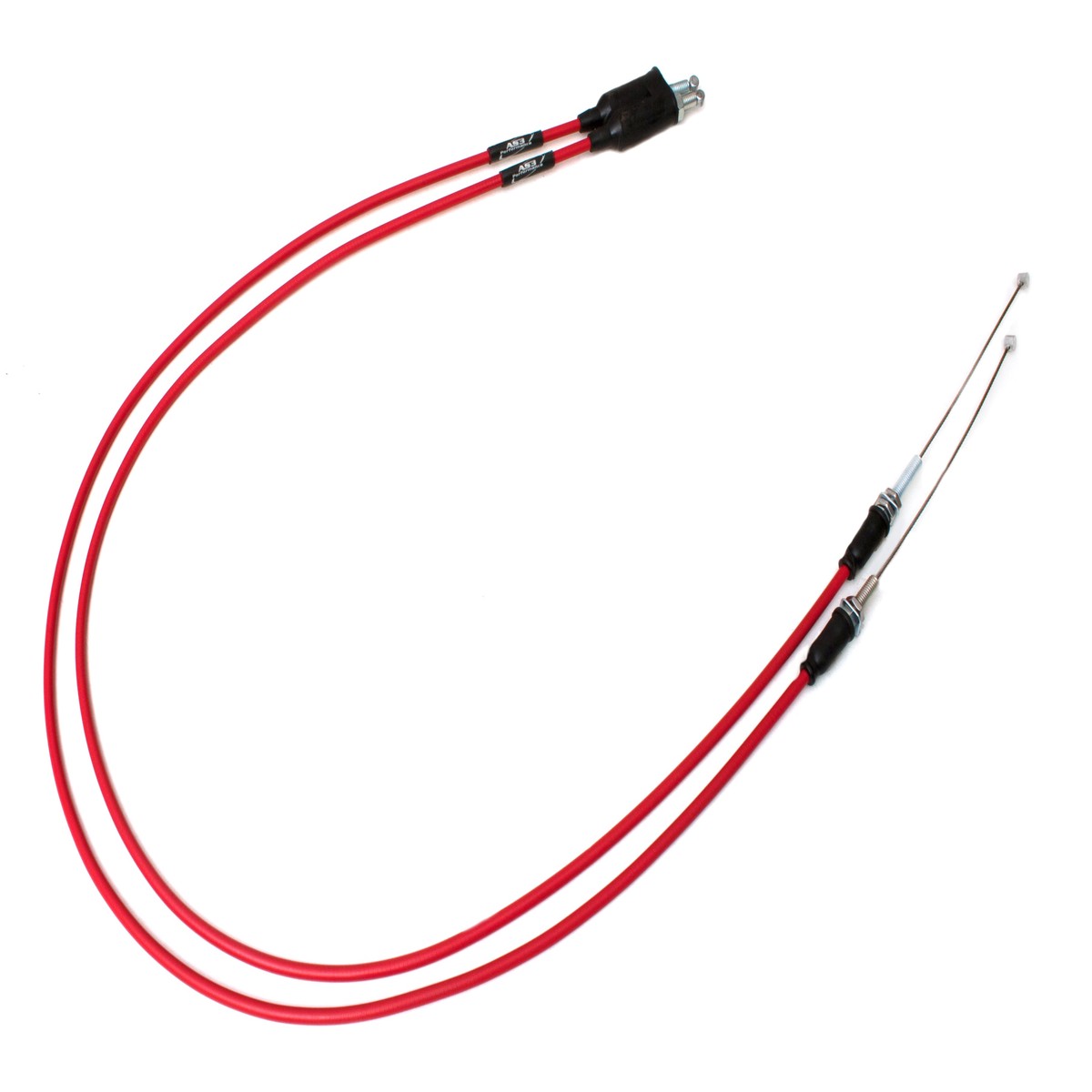 AS3 VENHILL FEATHERLIGHT THROTTLE CABLE RED | DUCATI 1100 HYPERMOTARD 2008-2009