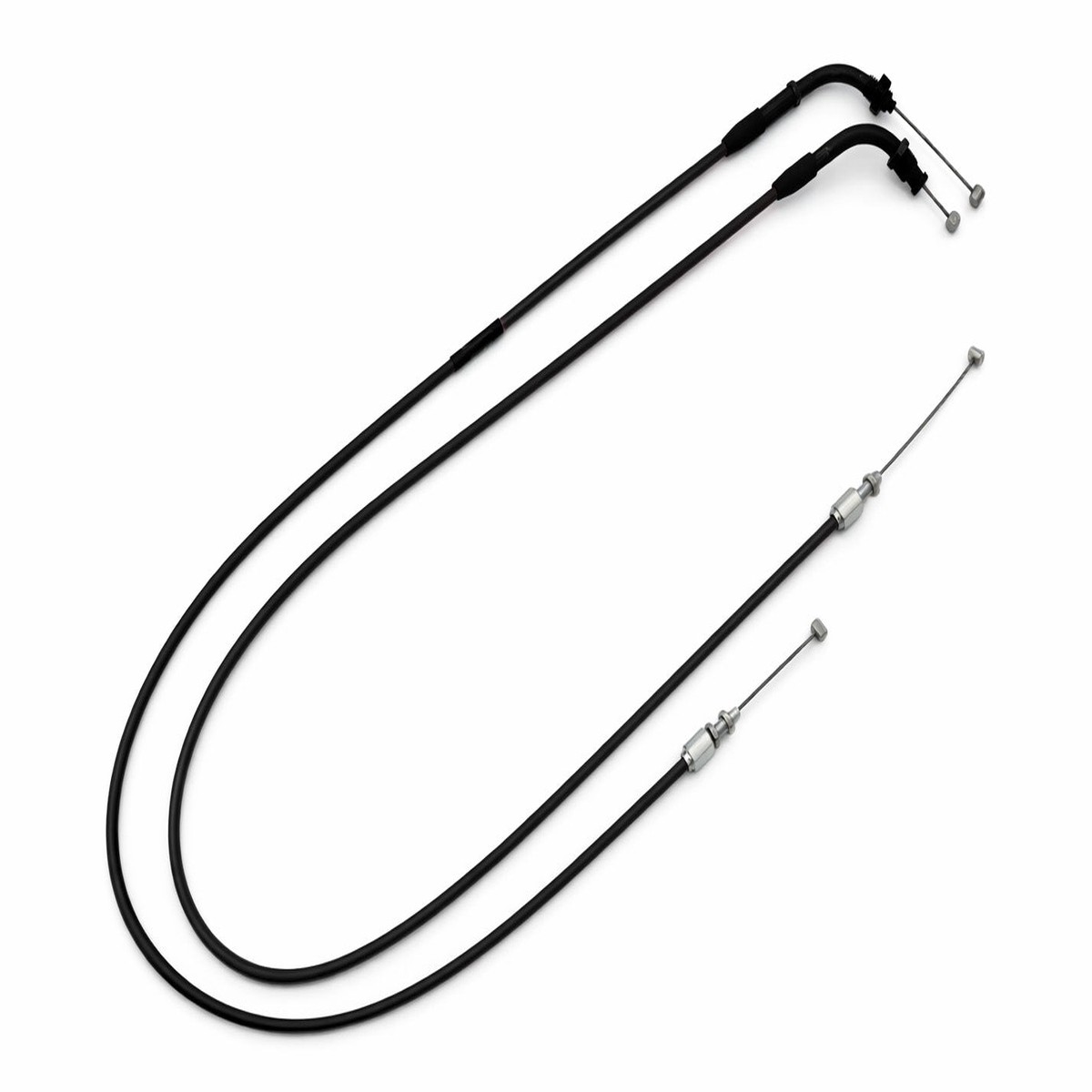 HONDA CRF 250 L RALLY 2017-2020 CRF 300 L RALLY 2021-2024 AS3 VENHILL FEATHERLIGHT THROTTLE CABLES BLACK