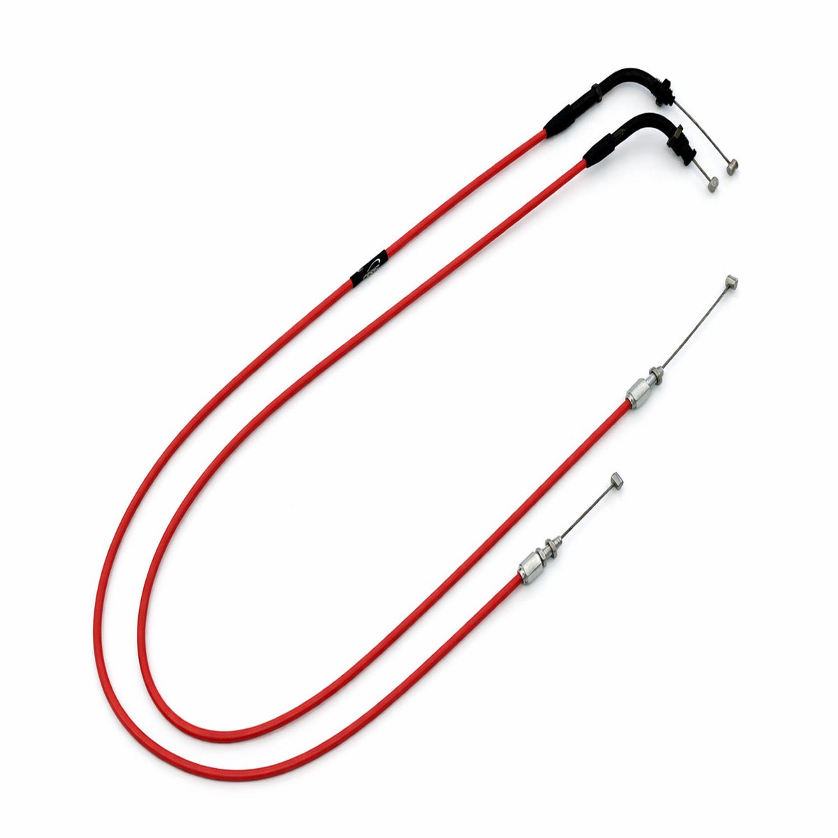 HONDA CRF 250 L RALLY 2017-2020 CRF 300 L RALLY 2021-2024 AS3 VENHILL FEATHERLIGHT THROTTLE CABLES RED