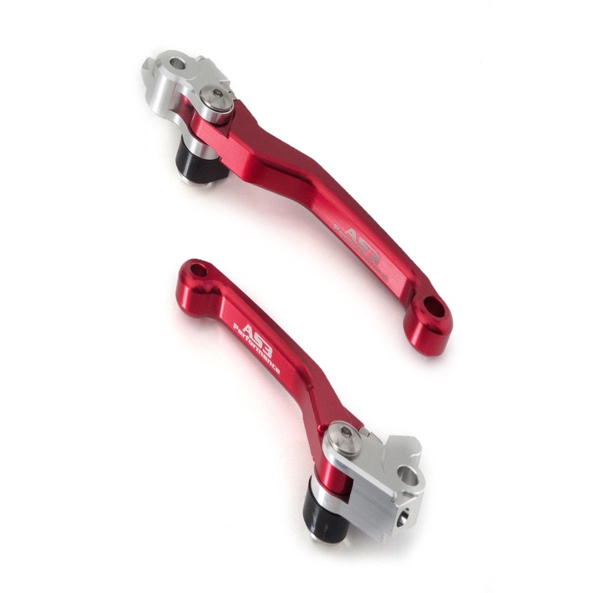 RIEJU MR 200 250 300 2021-2023 AS3 FRONT BRAKE & CLUTCH FLEXI LEVERS RED