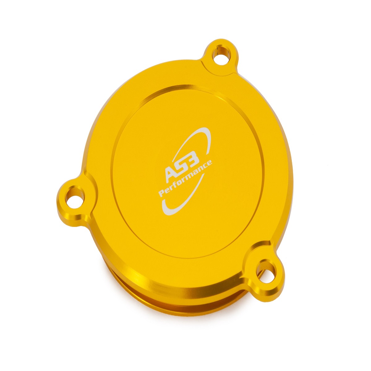 SUZUKI DRZ 400 E S SM 2000-2022 AS3 PERFORMANCE STARTER MOTOR COVER YELLOW