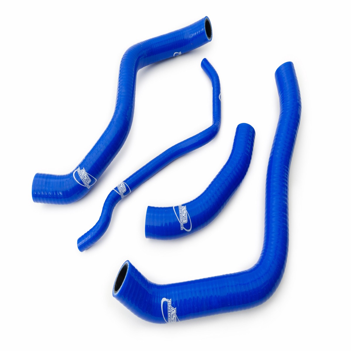 SUZUKI GSXR 1000 2017-2025 AS3 PERFORMANCE SILICONE RADIATOR HOSES BLUE